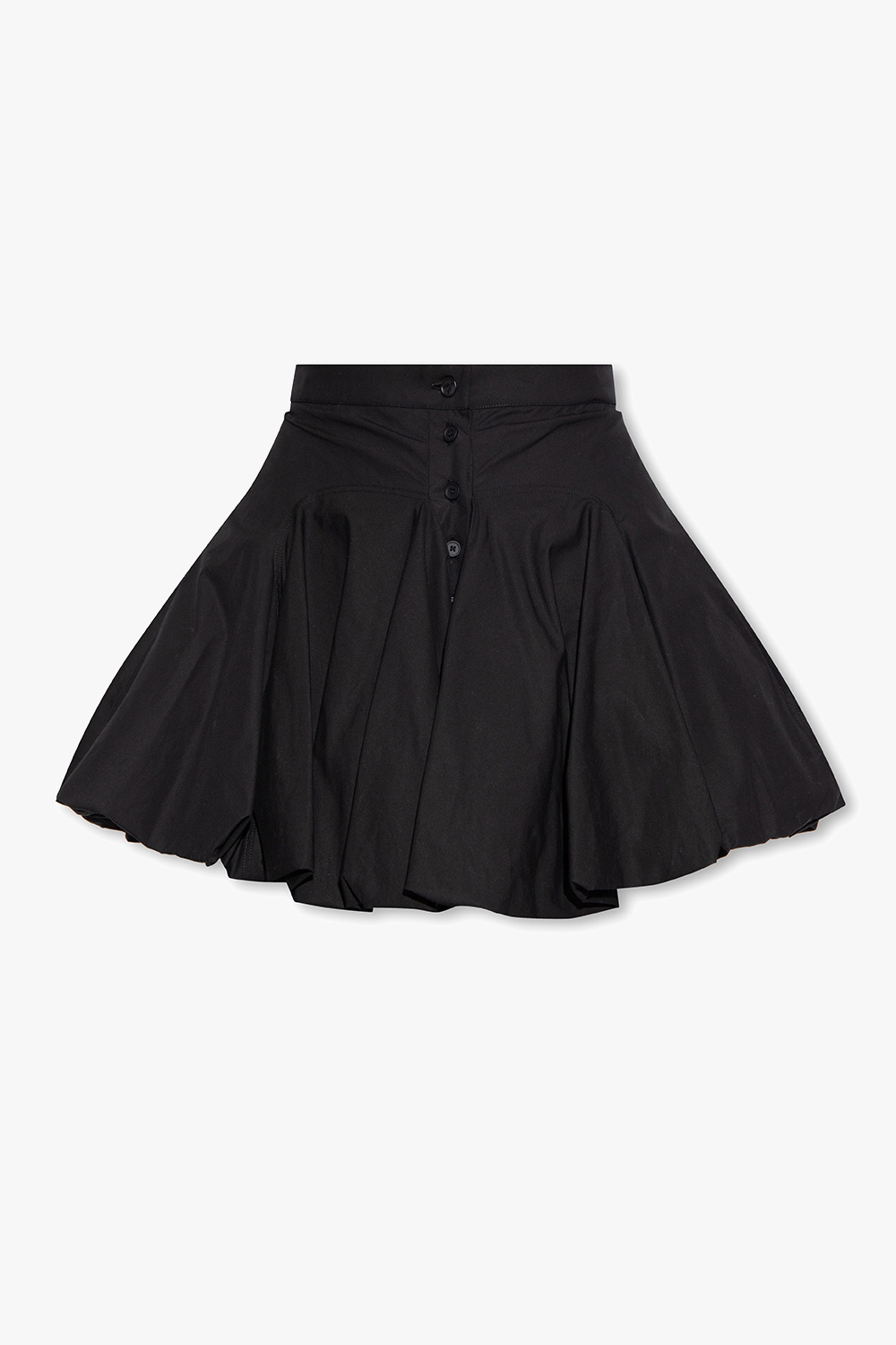 Black Cotton mini skirt Alaïa - SchaferandweinerShops Japan